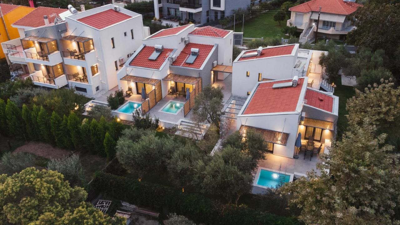 Octo Villas Complex Nea Iraklitsa Extérieur photo